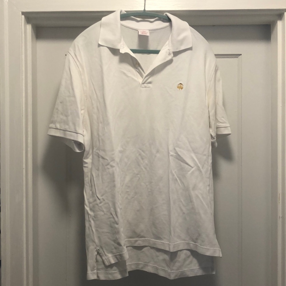 White Brooks Brothers polo, size Large